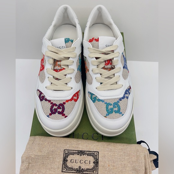 Gucci GG panelled sneakers - Picture 5 of 13